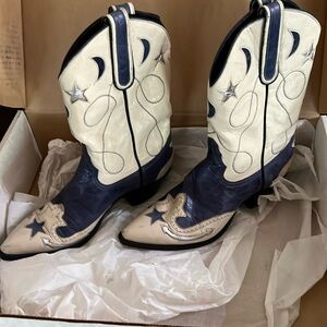 Larry Mahan Western Cowboy Boots